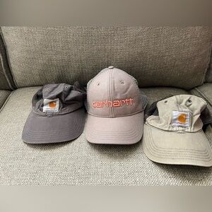 3 Carhartt hats
